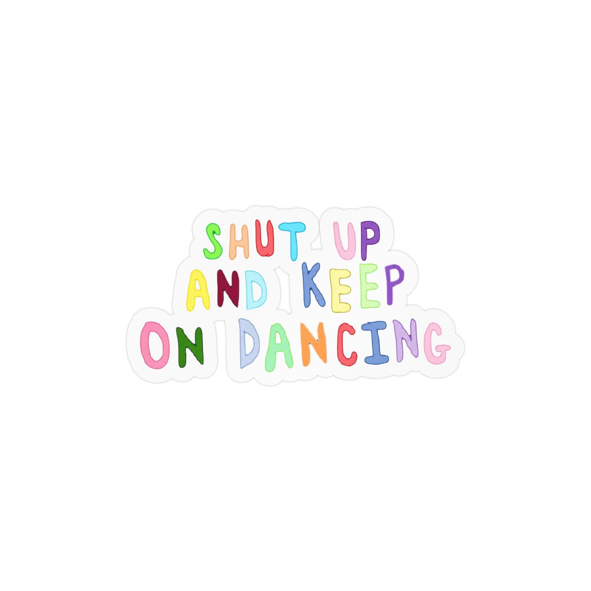 Maude Latour Music Fan Sticker | Cute Indie Pop Vinyl Decal - alternate angle 2, merchandise